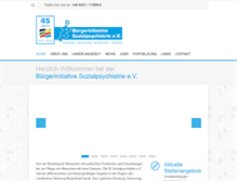 Tablet Screenshot of bi-marburg.de